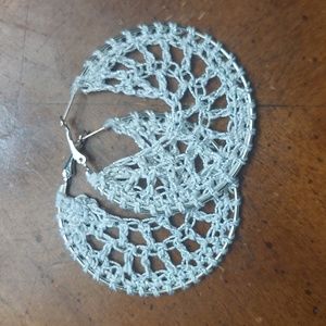 Handmade crochet women earrings!!